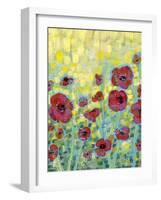 Poppy Impressions II-Jennifer Goldberger-Framed Art Print