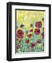 Poppy Impressions II-Jennifer Goldberger-Framed Art Print