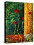 Poppy Madness-Megan Aroon Duncanson-Stretched Canvas