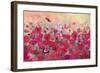 Poppy meadow-Claire Westwood-Framed Premium Giclee Print