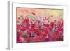 Poppy meadow-Claire Westwood-Framed Premium Giclee Print