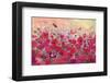 Poppy meadow-Claire Westwood-Framed Art Print