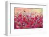 Poppy meadow-Claire Westwood-Framed Art Print