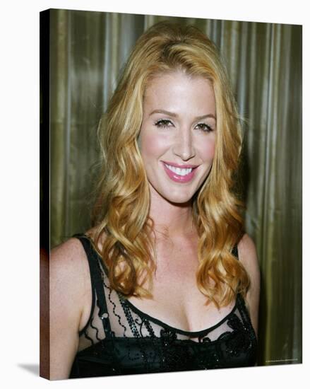 Poppy Montgomery-null-Stretched Canvas