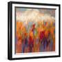 Poppy Mosaic-Claire Hardy-Framed Art Print