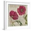 Poppy Pages Square I-Louise Montillio-Framed Art Print