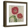 Poppy Pages Square II-Louise Montillio-Framed Art Print