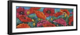 Poppy Parade-Helen Downing-Hunter-Framed Giclee Print