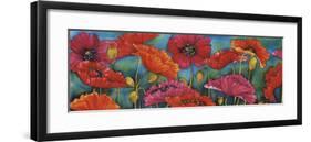 Poppy Parade-Helen Downing-Hunter-Framed Giclee Print