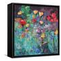 Poppy Parade-Sylvia Paul-Framed Stretched Canvas