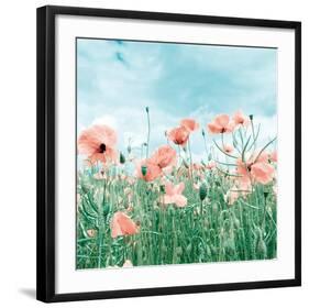 Poppy Pasture-Joseph Eta-Framed Giclee Print