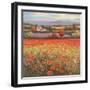 Poppy Pastures I-TC Chiu-Framed Art Print