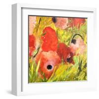 Poppy Patch II-Ruth Palmer-Framed Art Print