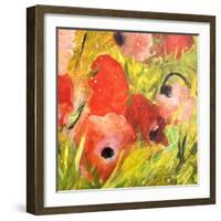 Poppy Patch II-Ruth Palmer-Framed Art Print