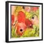 Poppy Patch II-Ruth Palmer-Framed Art Print