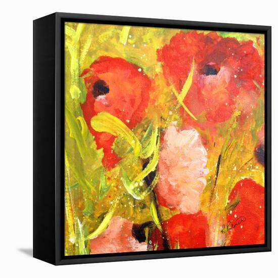 Poppy Patch-Ruth Palmer-Framed Stretched Canvas