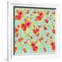 Poppy Pattern II-Irina Trzaskos Studios-Framed Giclee Print