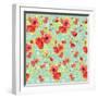 Poppy Pattern II-Irina Trzaskos Studios-Framed Giclee Print