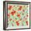 Poppy Pattern II-Irina Trzaskos Studios-Framed Giclee Print