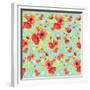 Poppy Pattern II-Irina Trzaskos Studios-Framed Giclee Print