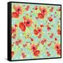 Poppy Pattern II-Irina Trzaskos Studios-Framed Stretched Canvas