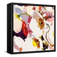 Poppy Patterns I-Shirley Novak-Framed Stretched Canvas