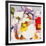 Poppy Patterns II-Shirley Novak-Framed Art Print