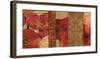 Poppy Patterns-Janel Pahl-Framed Giclee Print