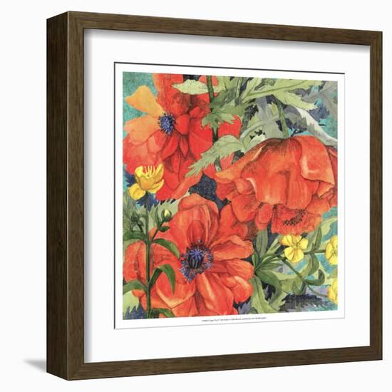 Poppy Play II-R. Collier-Morales-Framed Art Print