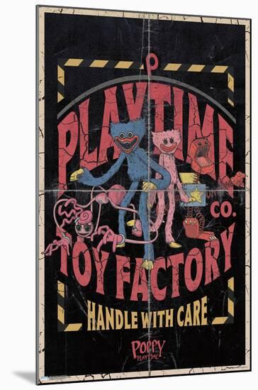 Poppy Playtime - Handle With Care-Trends International-Mounted Poster