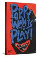 Poppy Playtime - Poppy Wants To Play-Trends International-Stretched Canvas