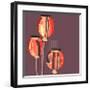 Poppy Pods-Emily Burrowes-Framed Art Print