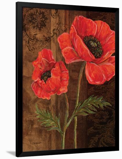 Poppy Portrait I-Todd Williams-Framed Art Print