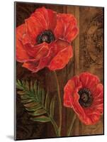 Poppy Portrait II-Todd Williams-Mounted Art Print