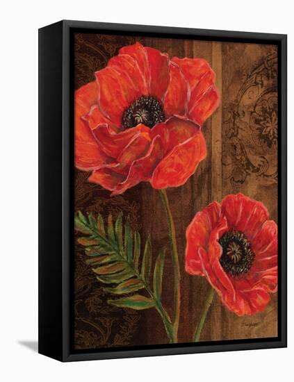 Poppy Portrait II-Todd Williams-Framed Stretched Canvas