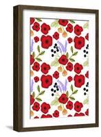 Poppy print, 2015-Isobel Barber-Framed Giclee Print