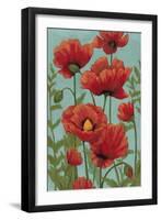 Poppy Promenade II-Grace Popp-Framed Art Print