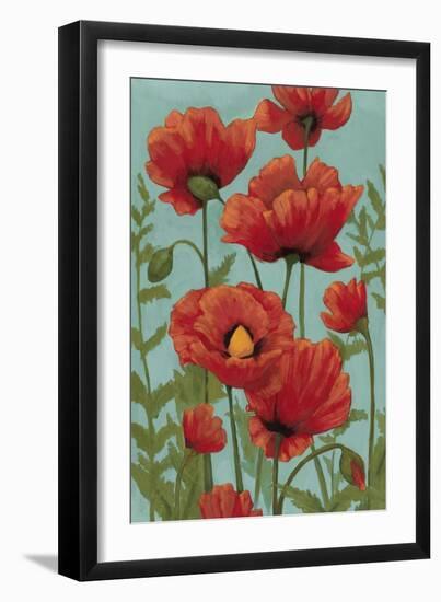 Poppy Promenade II-Grace Popp-Framed Art Print