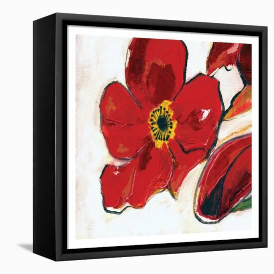 Poppy Reds 1-Smith Haynes-Framed Stretched Canvas