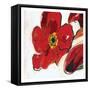 Poppy Reds 1-Smith Haynes-Framed Stretched Canvas