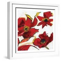 Poppy Reds 2-Smith Haynes-Framed Art Print