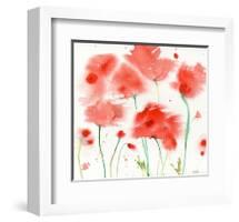 Poppy Reds-Sheila Golden-Framed Art Print