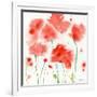 Poppy Reds-Sheila Golden-Framed Art Print