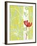 Poppy Skies I-Callie Crosby and Rebecca Daw-Framed Giclee Print