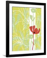 Poppy Skies I-Callie Crosby and Rebecca Daw-Framed Giclee Print