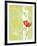 Poppy Skies I-Callie Crosby and Rebecca Daw-Framed Giclee Print