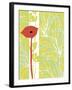 Poppy Skies II-Callie Crosby and Rebecca Daw-Framed Giclee Print