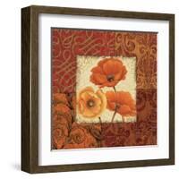 Poppy Spices II-Daphne Brissonnet-Framed Art Print