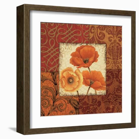 Poppy Spices II-Daphne Brissonnet-Framed Art Print