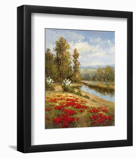 Poppy Vista I-Hulsey-Framed Art Print